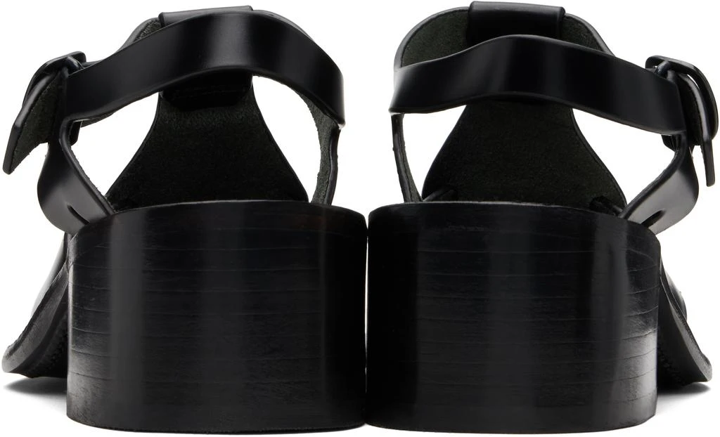 Hereu Black Pesca Heeled Sandals 2