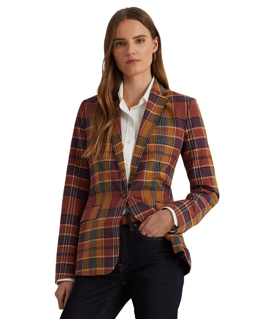 Ralph Lauren Cotton Madras Blazer 1