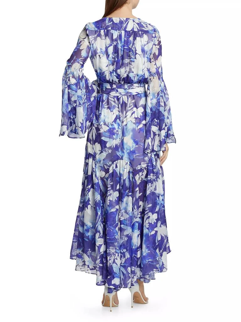 Elliatt Mendes Floral Geogrette Maxi Dress 5