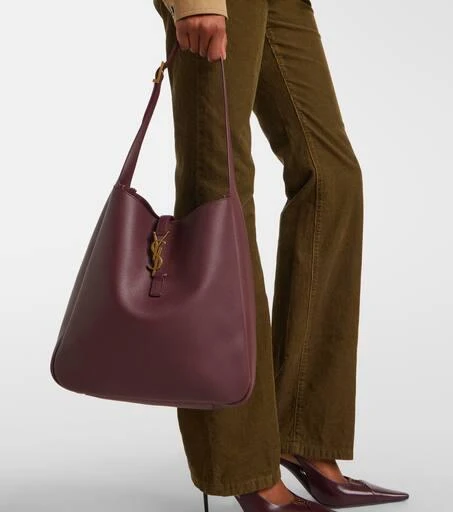 Yves Saint Laurent Le 5 à 7 Large leather shoulder bag 7