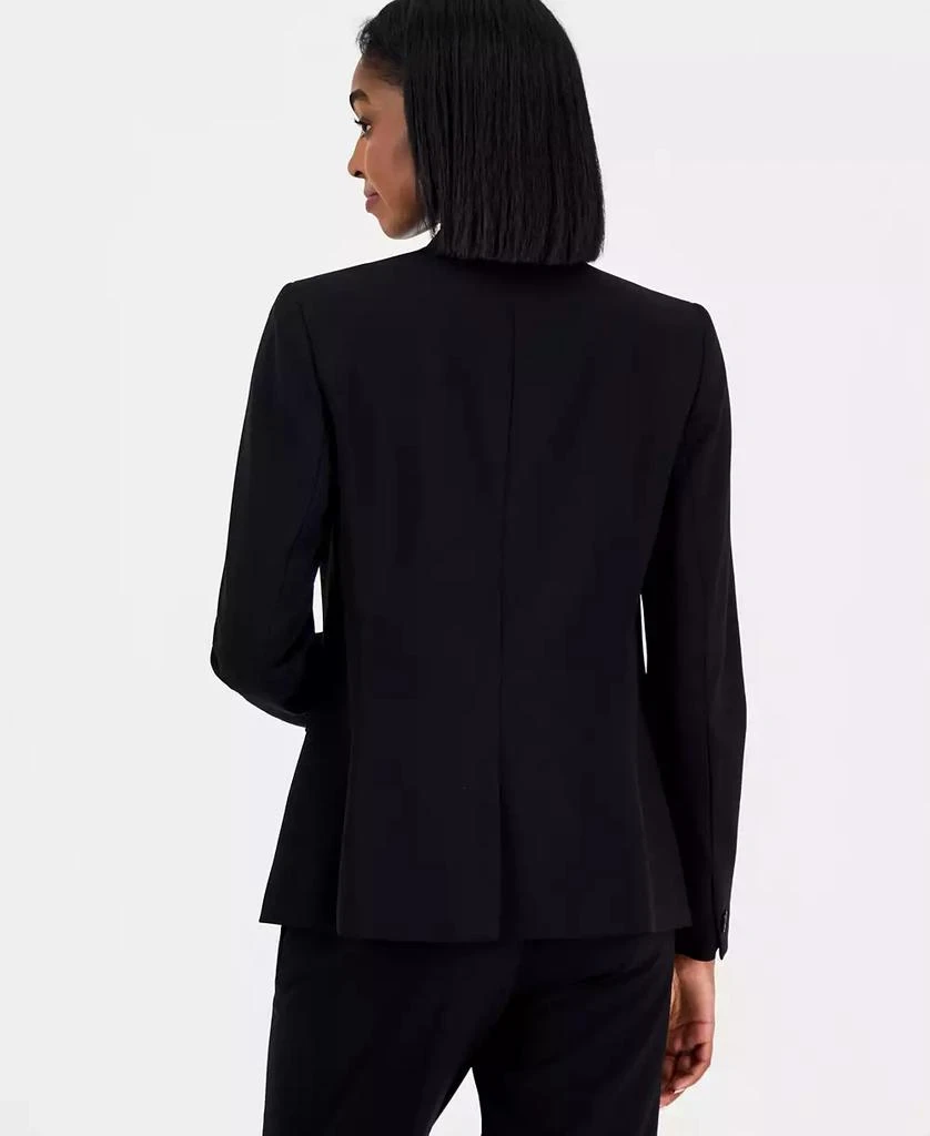 Bar III Women's Bi-Stretch Collarless Open-Front Blazer, Created for Macy's 3