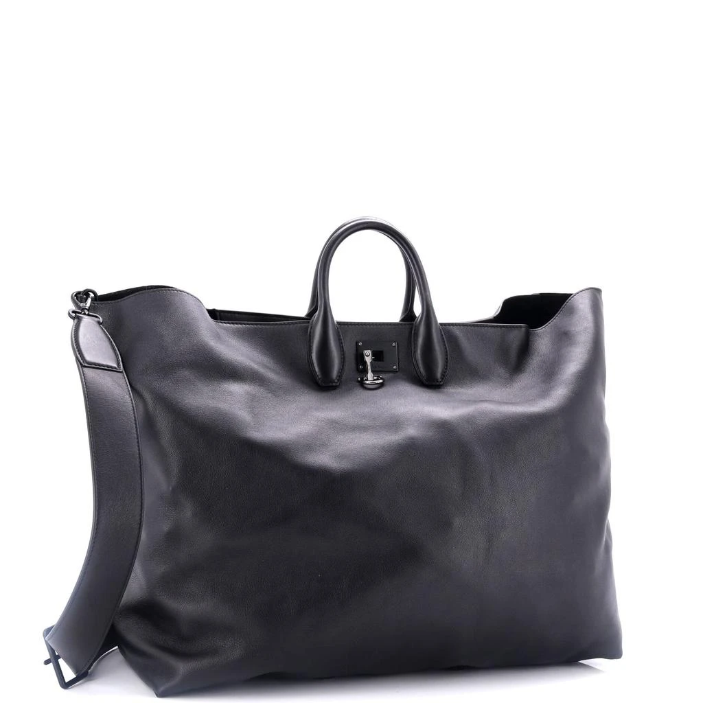 Salvatore Ferragamo Studio Soft Travel Tote Leather Large 2