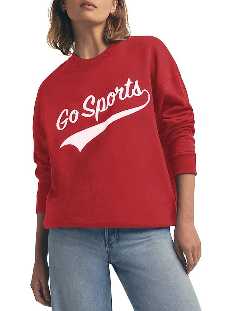 Favorite Daughter Go Sports Crewneck Sweatshirt 4