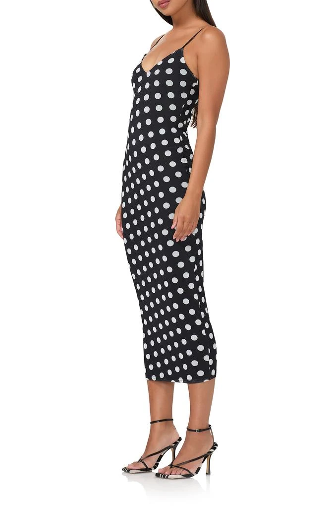 AFRM Amina Mesh Midi Slipdress 4