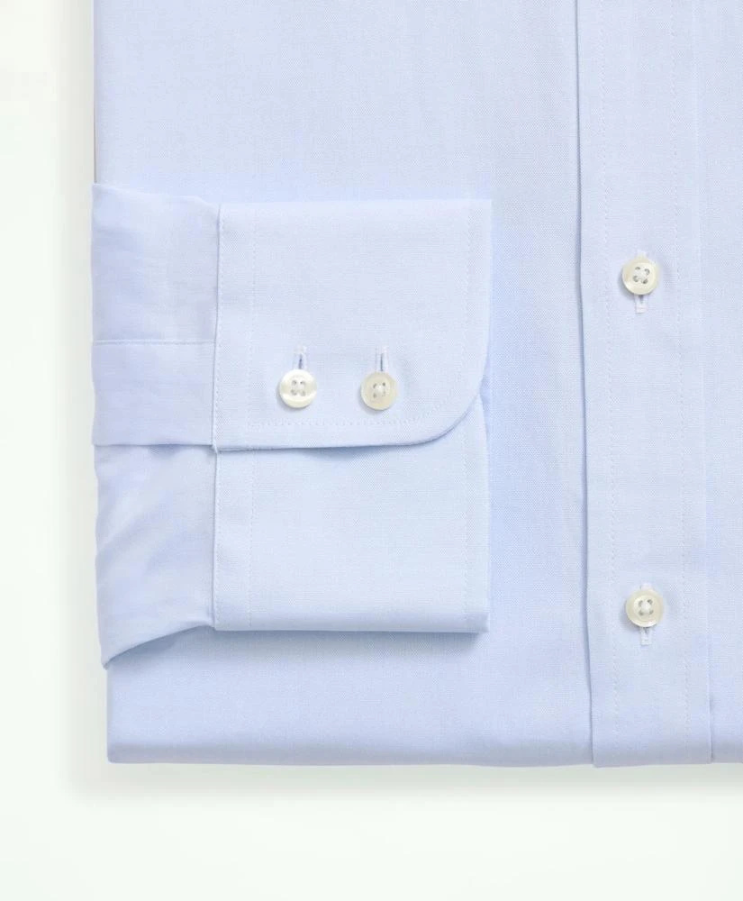 Brooks Brothers Brooks Brothers X Thomas Mason® Cotton Pinpoint Oxford English Collar Dress Shirt 3