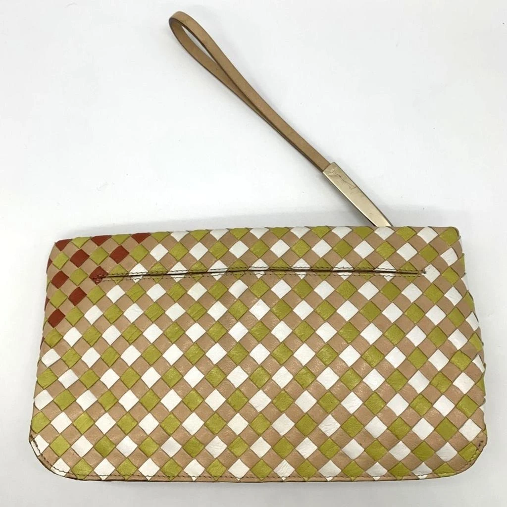 Bottega Veneta Leather Clutch Bag (Pre-Owned) 5