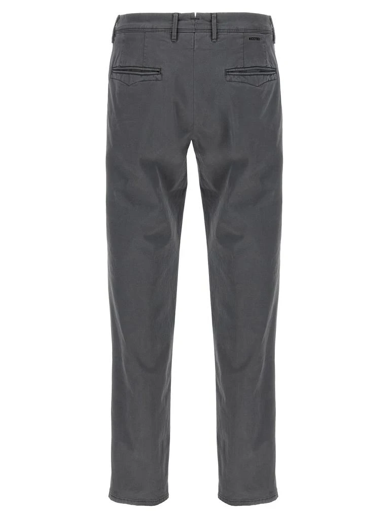 Incotex Ivory Incotex Panama Cotton Trousers 2