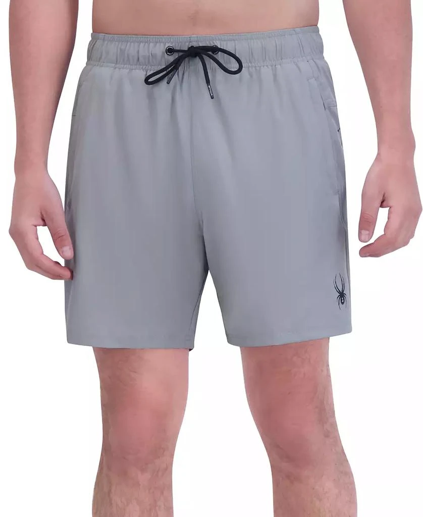 Spyder Men's Stretch 7" Swim Trunks with Compression Liner 4