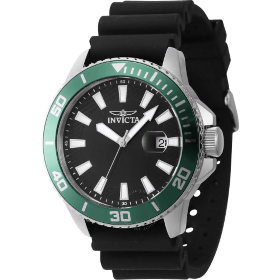 Invicta Pro Diver Quartz Date Black Dial Men's Watch 46088 1