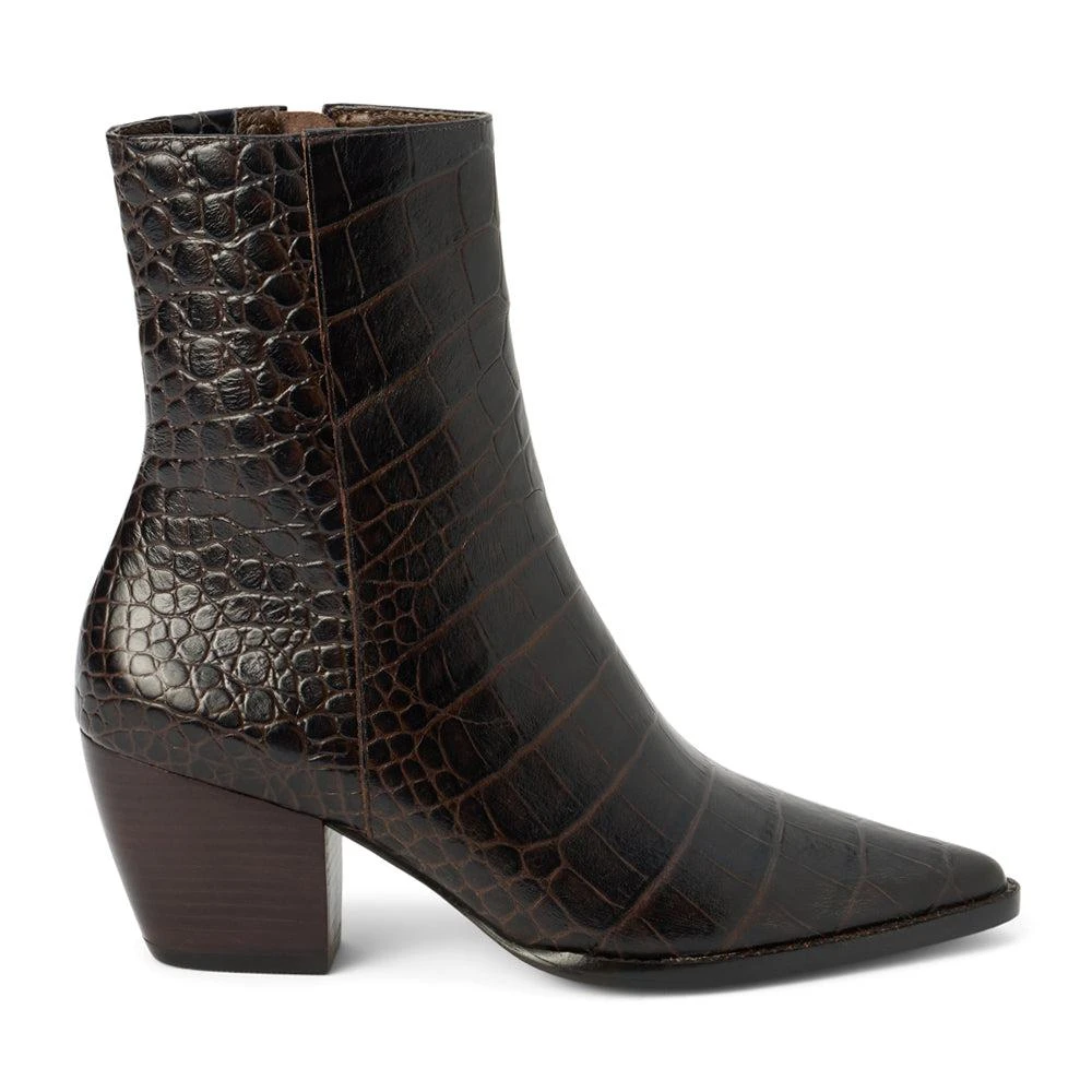 Matisse Caty Croc Pointed Toe Western Boots 1