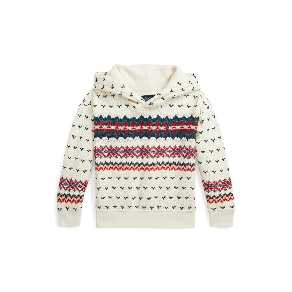 Polo Ralph Lauren Kids Fair Isle Fleece Hoodie (Toddler/Little Kids) 1