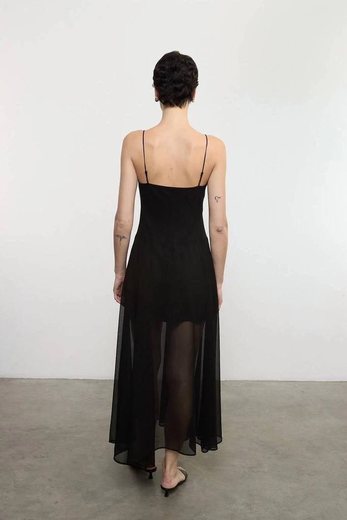 strapless open back dress Elegant Rose Gold Lyra Gown for Special Occasions