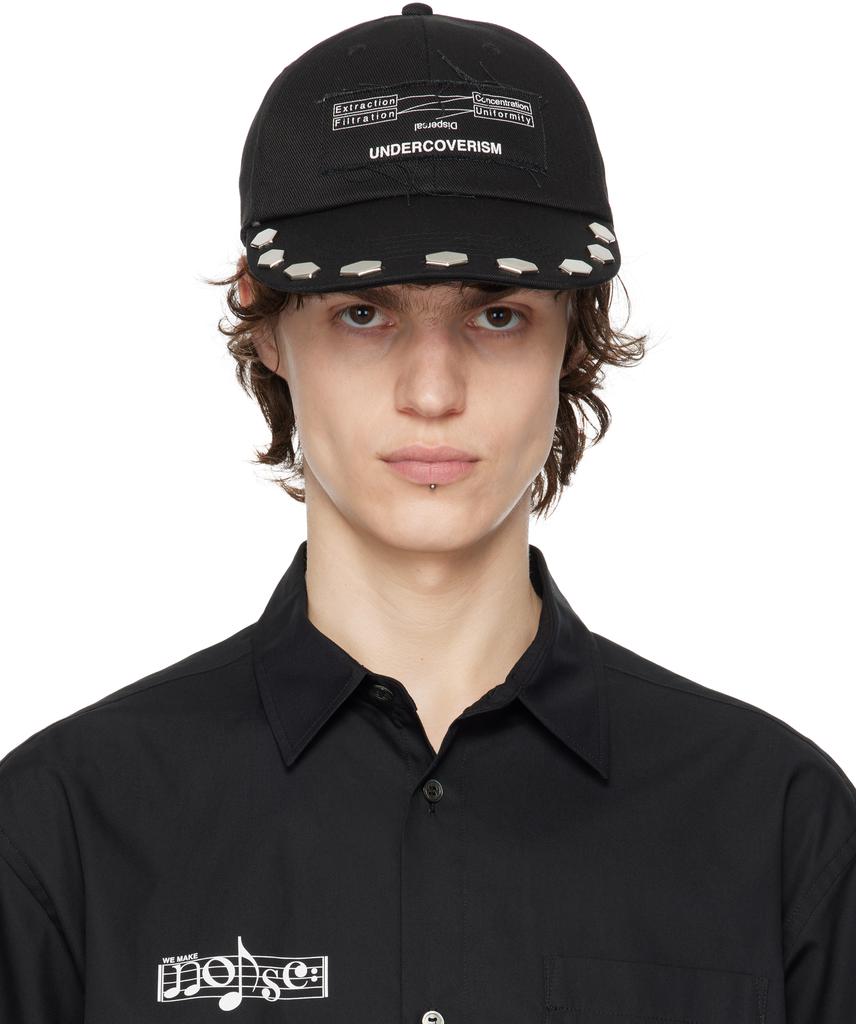 UNDERCOVER Black Stud Cap