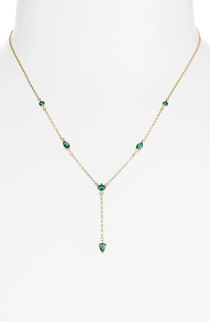 Nordstrom Cubic Zirconia Station Y-Necklace 2