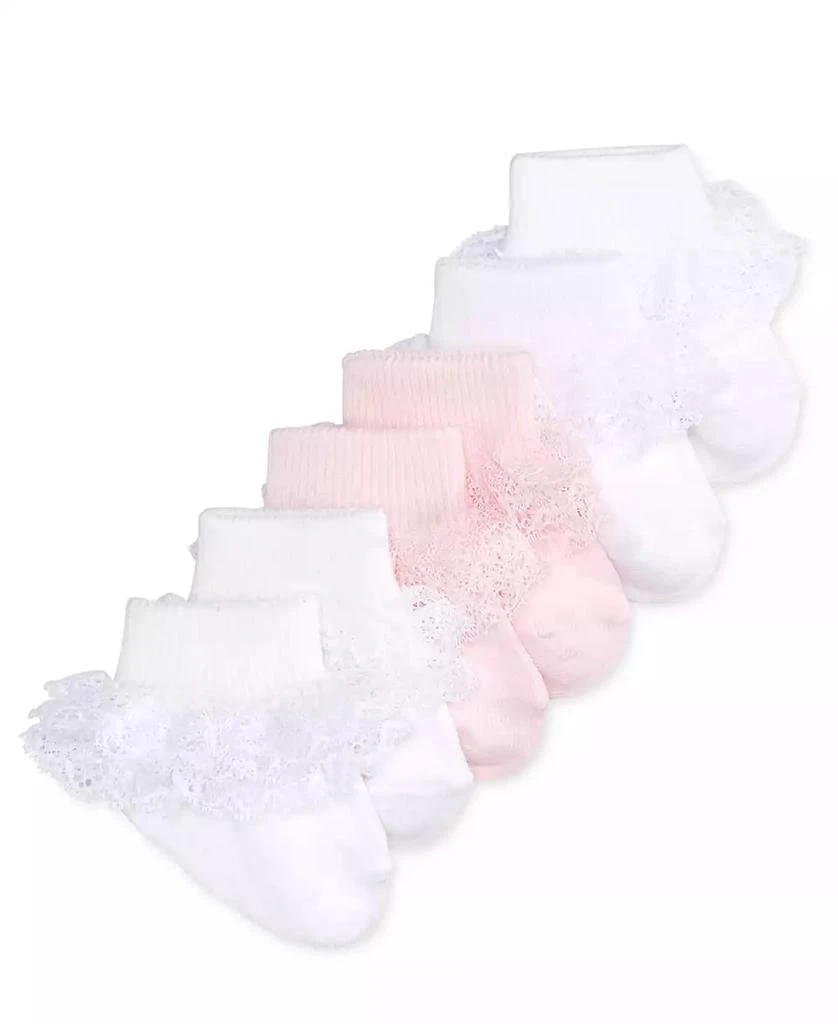 First Impressions Baby Girls Lace Socks, Pack of 3, Created for Macy's 1