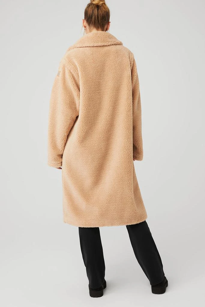 Alo Oversized Sherpa Trench - Camel 2