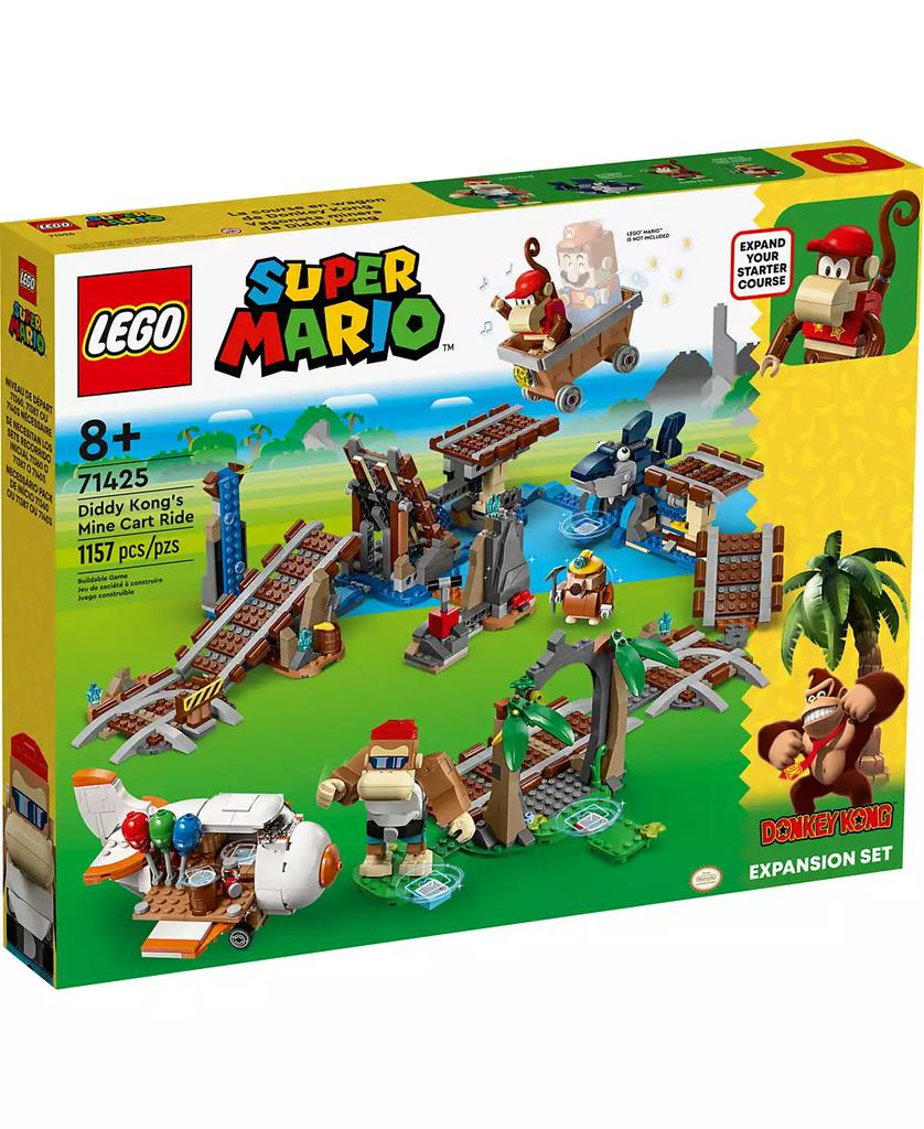 LEGO Super Mario 71425 Diddy Kong's Mine Cart Ride Expansion Toy Building Set