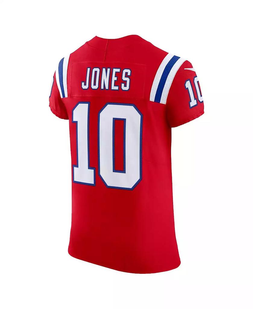 NIKE Men's Mac Jones Red New England Patriots Alternate Vapor F.U.S.E. Elite Jersey