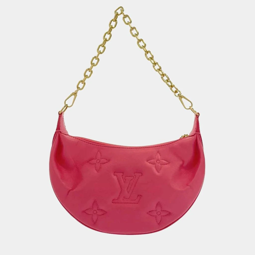 Louis Vuitton Louis Vuitton Pink Monogram Giant Leather Bubblegram Over The Moon Shoulder Bag 5