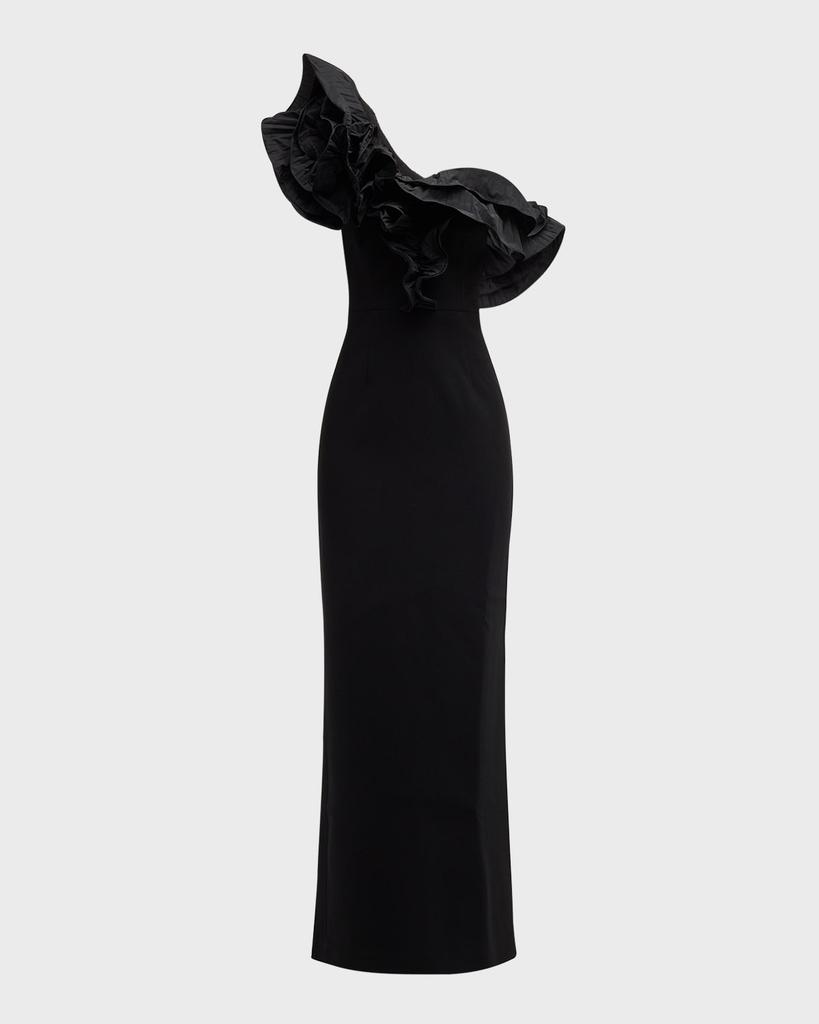 関税込【Rebecca Vallance】Florentina offshoulder floral gown REBECCA VALLANCE Florentina off-shoulder floral gown