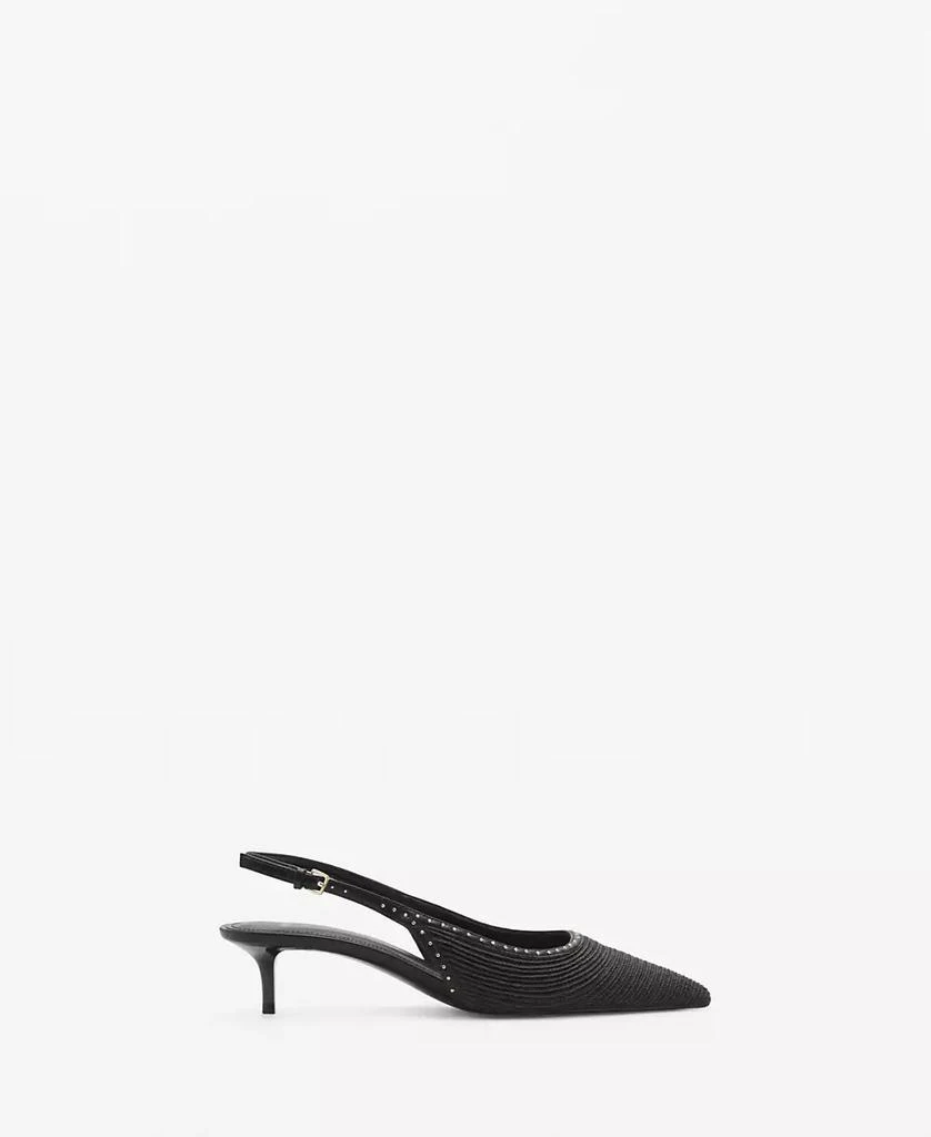 Mango Women's Kitten Heel Shoe 2