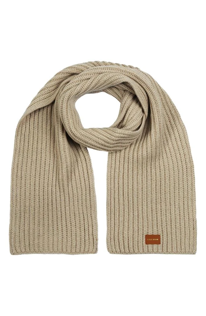 Cole Haan Chunky Knit Scarf 2