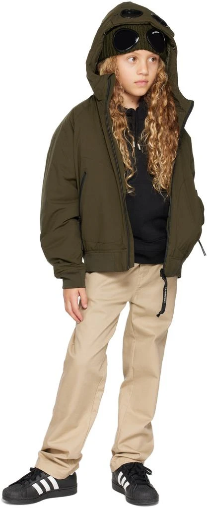 C.P. Company Kids Kids Black Basic Hoodie 4