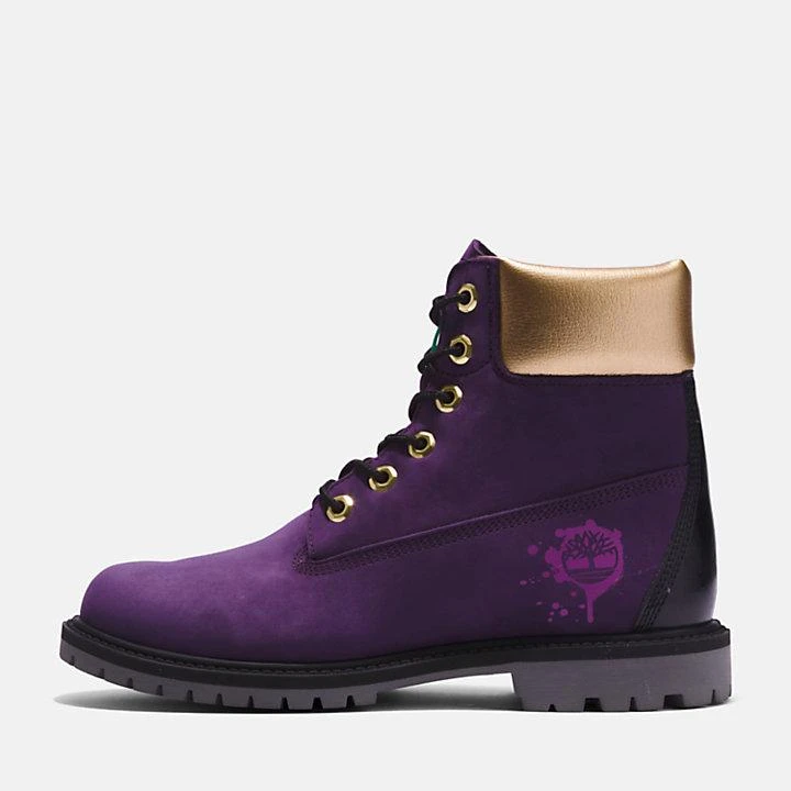 Timberland Timberland Heritage 6 Inch Boot for Women in Purple 8