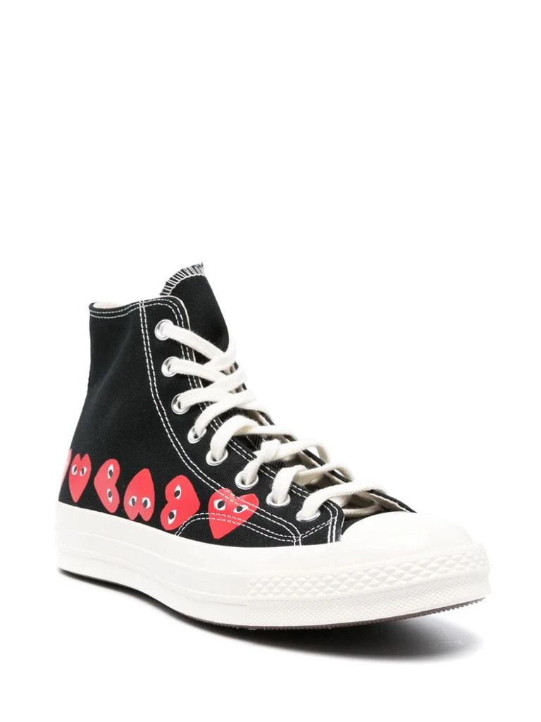 COMME DES GARÇONS CHUCK TAYLOR HIGH-TOP SNEAKERS 3