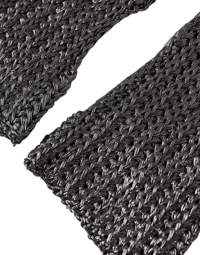 Dolce 
Gabbana Viscose Knitted Finger Less Women
s Gloves 2