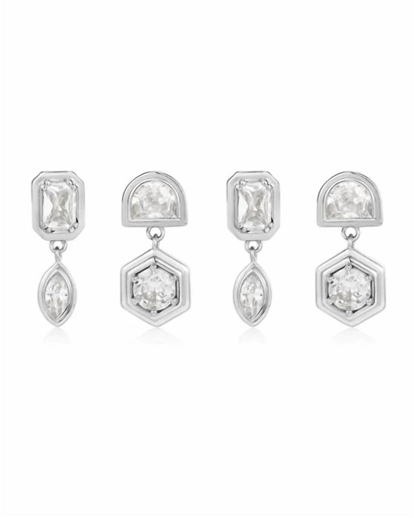 Luv AJ Luv Aj - Women's Star Bezel Studs Set 1