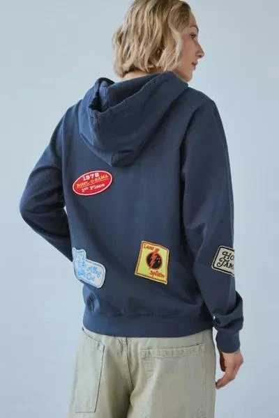 BDG BDG Bowling Patch Graphic Zip-Up Hoodie Sweatshirt 2