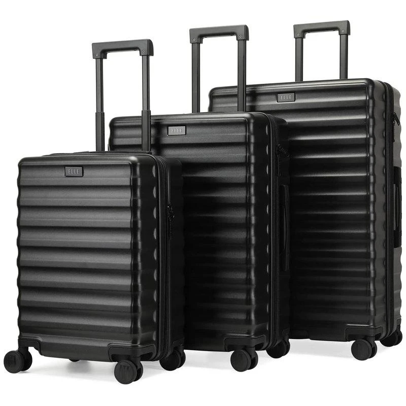ELLE Excursion 3 Piece Expandable Chic Luggage Set 1