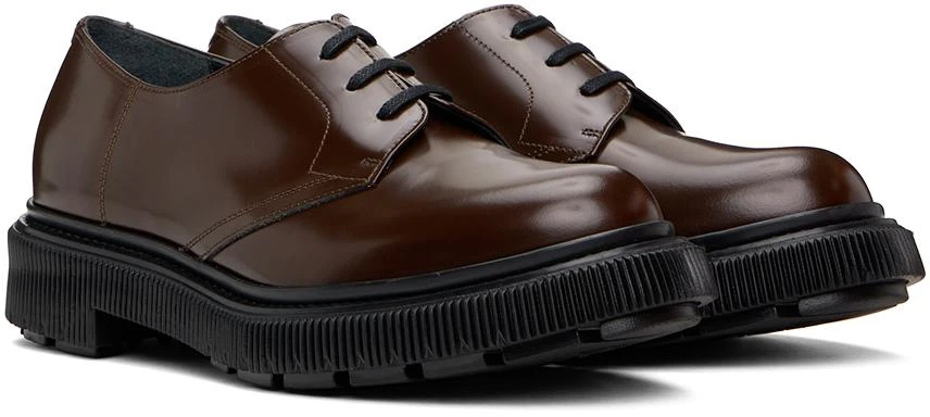 Adieu Paris Brown Type 132 Derbys 4