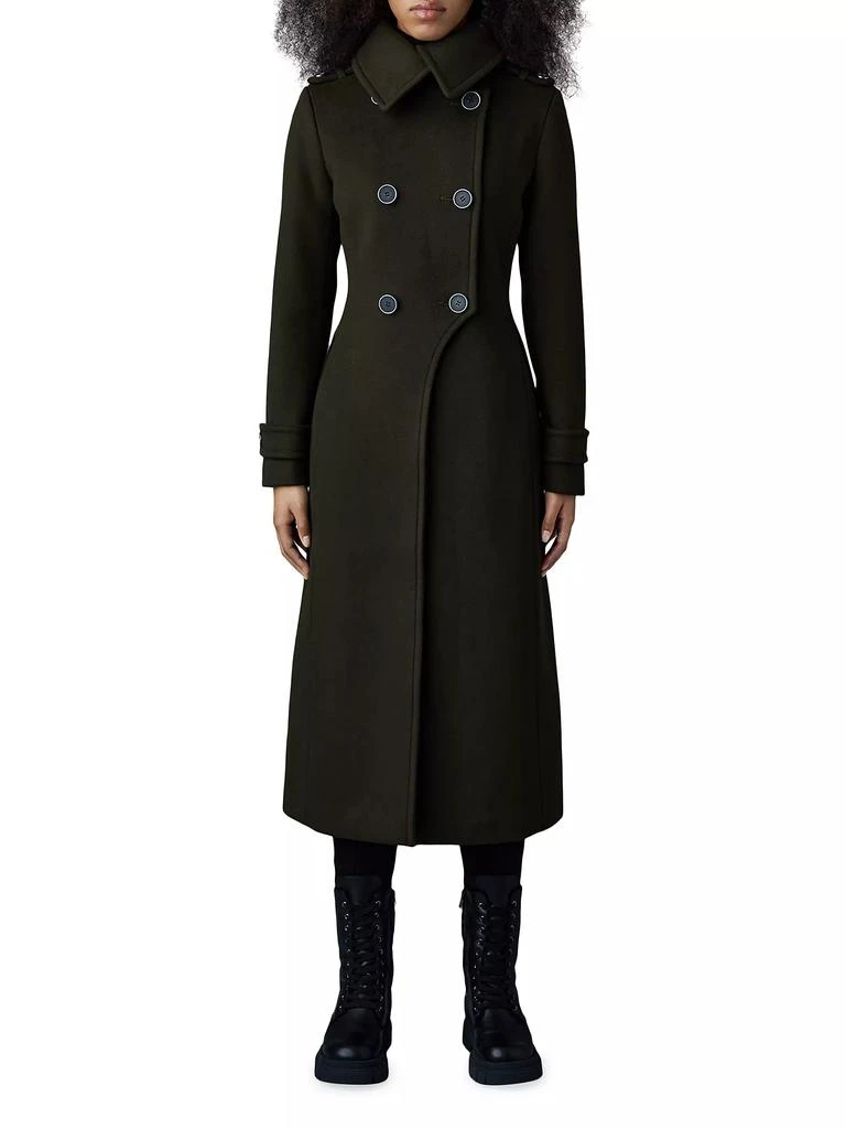 Mackage Elodie-Z Wool Peacoat 3