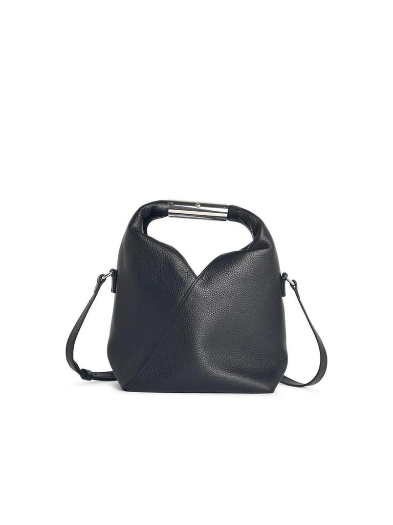 MM6 MM6 Maison Margiela 'Japanese' Black Leather Crossbody Bag