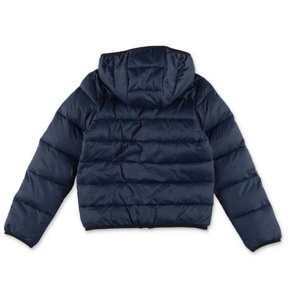 Timberland Piumino Blu Navy In Nylon Con Cappuccio Bambino 2