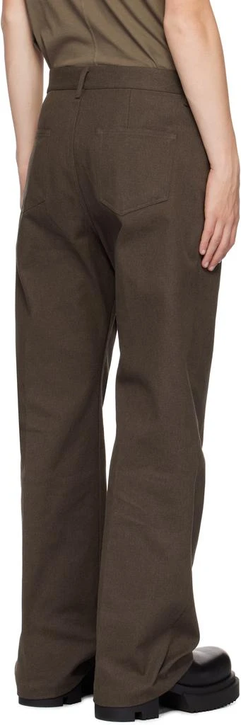 Rick Owens Brown Porterville Geth Jeans 3