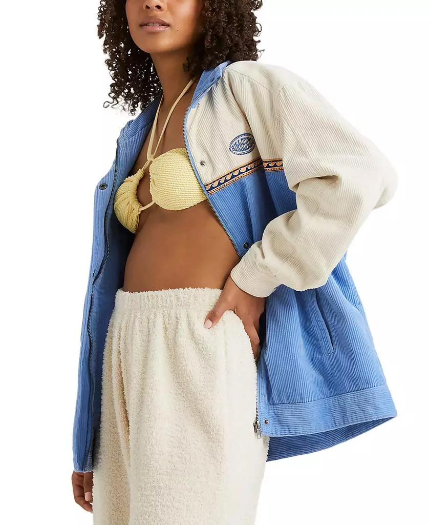 Billabong Juniors' Set The Wave Cotton Colorblocked Jacket 3