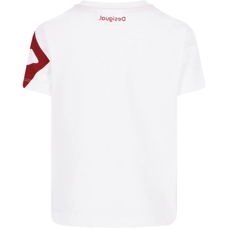 Desigual The incredible hulk t shirt in white