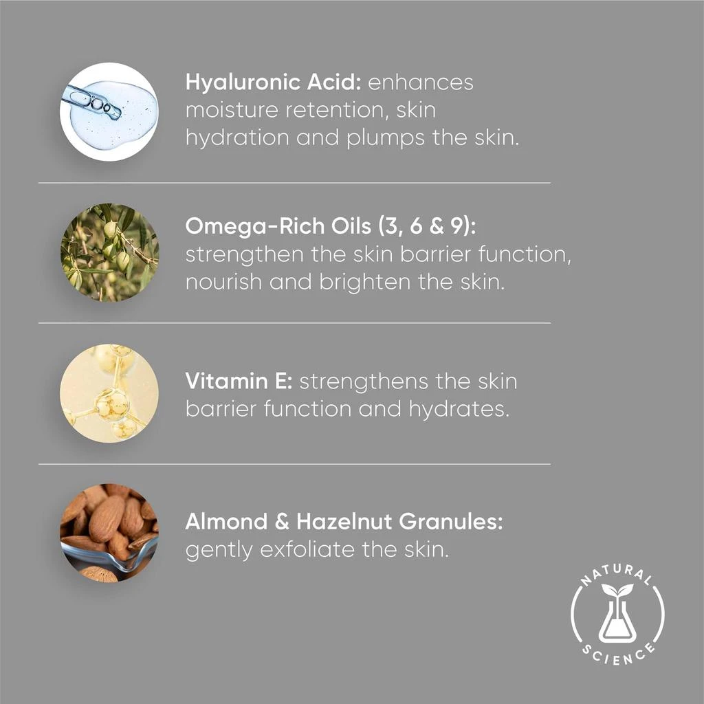 Irene Forte Skincare Irene Forte Skincare Almond Face Scrub 50ml 5