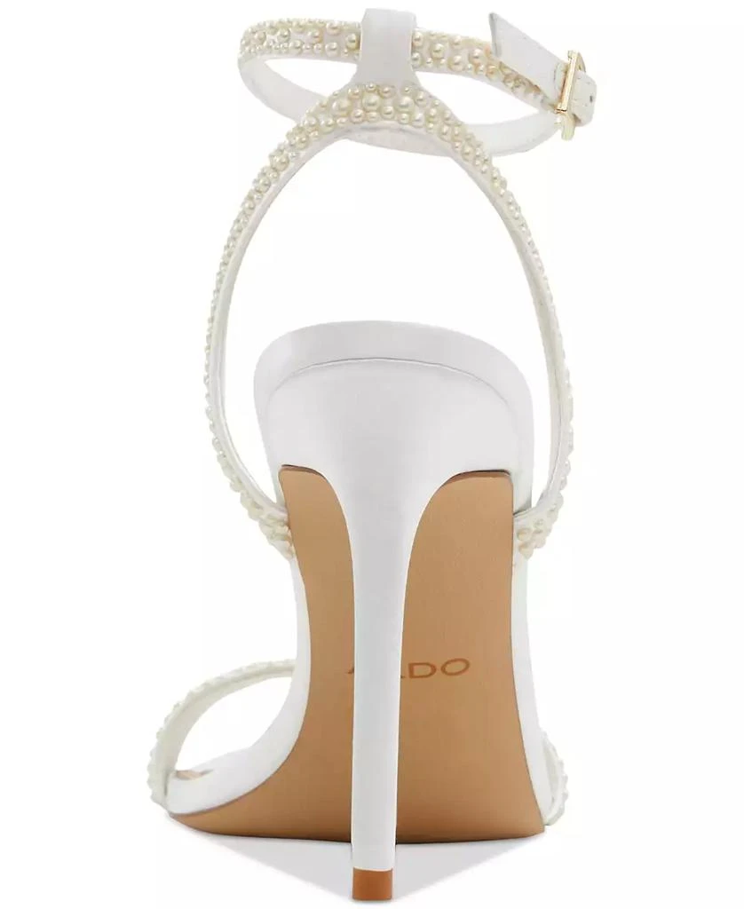 ALDO Women's Perlea Two-Piece Imitation Pearl Dress Sandals 3