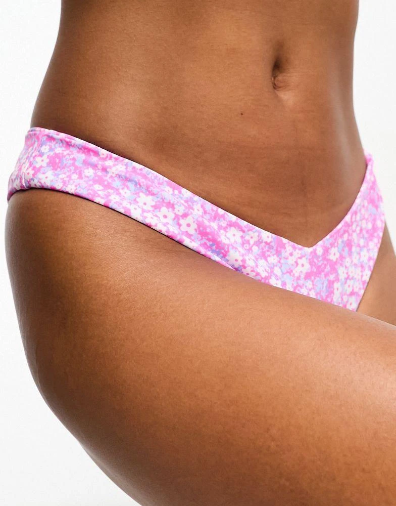 Kulani Kinis Kulani Kinis grape spritz cheeky v bikini bottom in purple 2