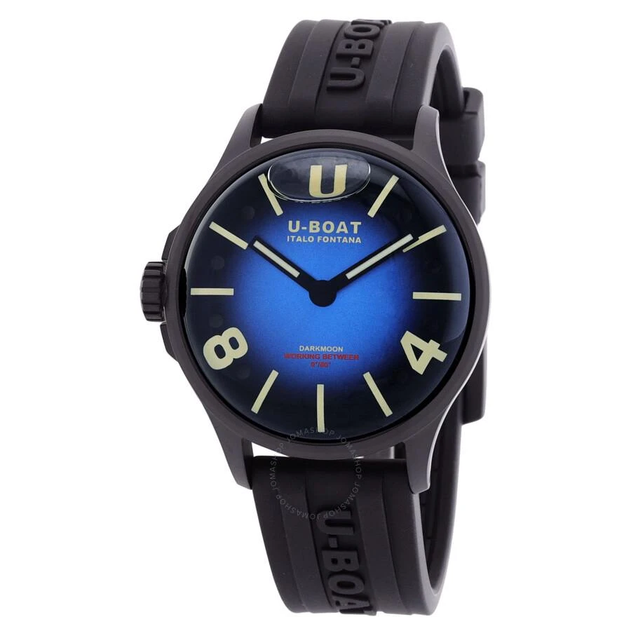 U-Boat Capsoil Darkmoon Quartz Blue Dial Men's Watch 9020 1