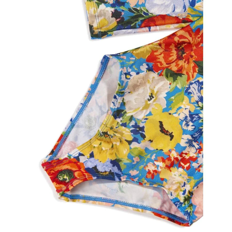 Zimmermann Girls Floral-Print 1-Piece Swimsuit 3