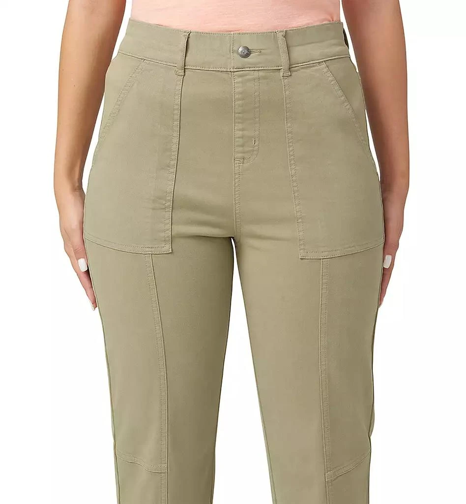 Hue Women's High-Rise Stretch Utility Skimmer Pants 4
