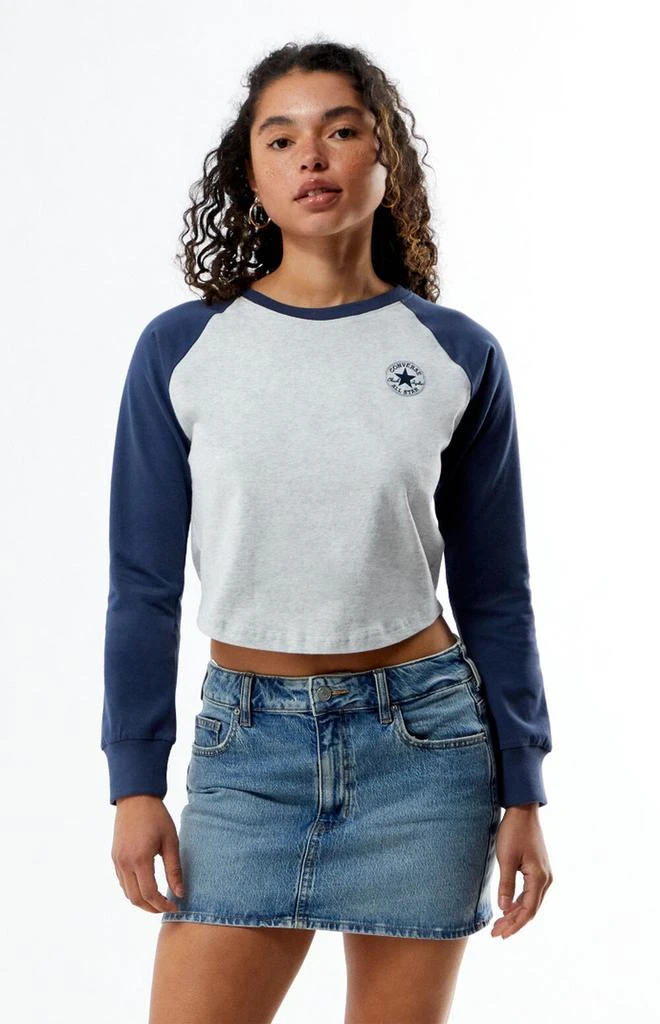 Converse Raglan Long Sleeve T-Shirt 2
