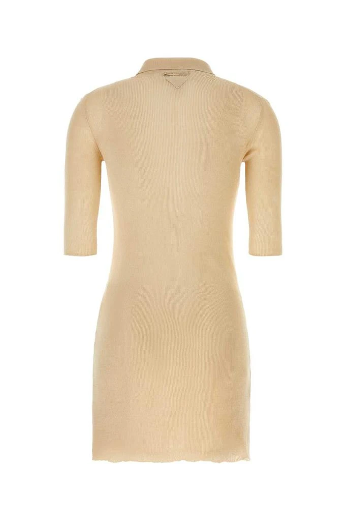 Prada Prada Short-Sleeved Knitted Mini Dress 2