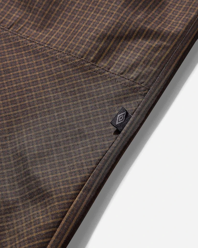 Umbro Men's Mini Check Double Knee Pants Brown 4
