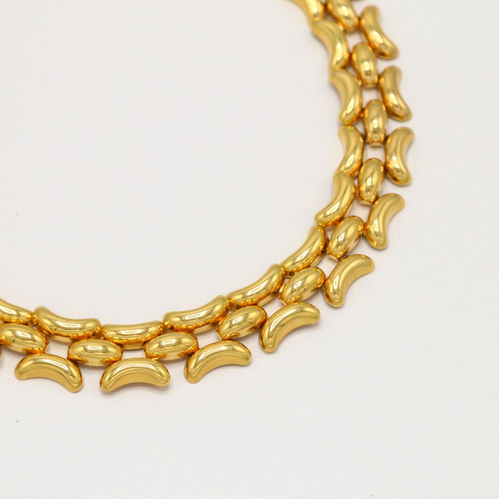 Orelia Vintage Vintage Crescent Collar Necklace